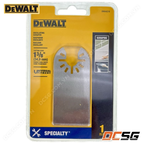 Lưỡi dao cạo đa năng cho máy cắt rung Dewalt DWA4218