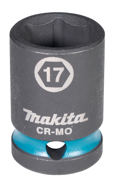 Đầu tuýp đen ngắn 6 cạnh thép CR-MO chuôi 1/2 inch Makita
