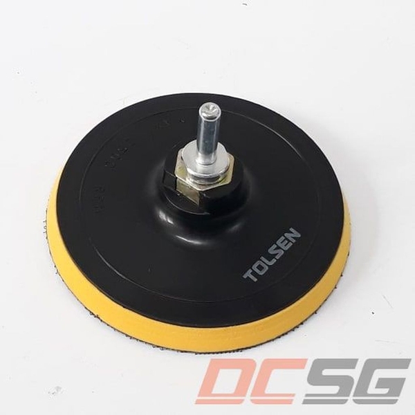 Miếng chà đệm cao su có đai ốc 125mm Tolsen 77261