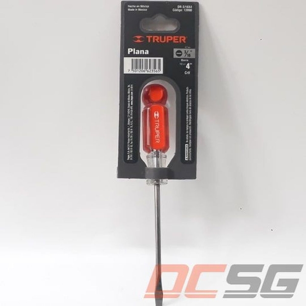Vít dẹp có từ 5.0x100mm DR-3/16x4 cán trong Truper 13990