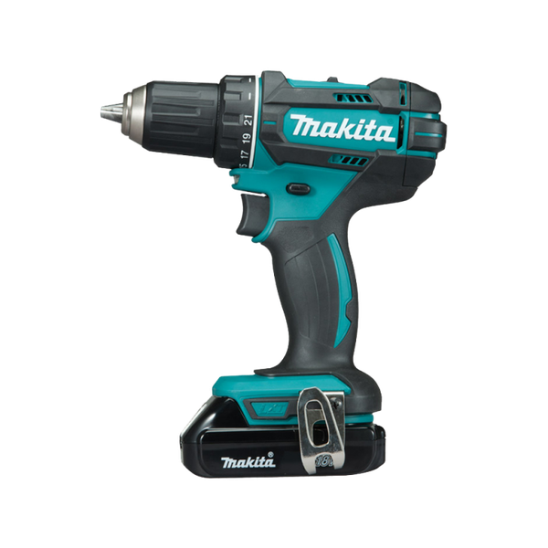 Máy khoan, vặn vít 13/36mm dùng pin 18V Makita DDF483RFE