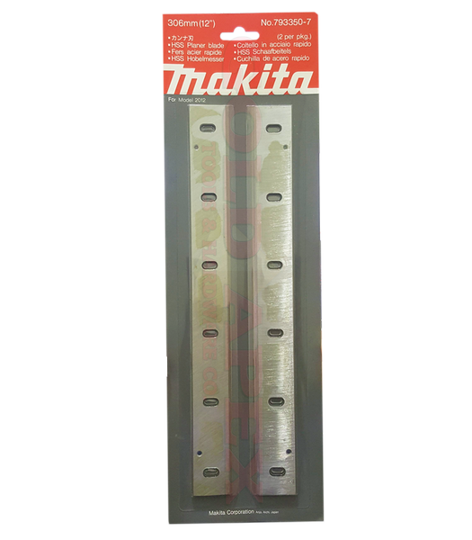 Bộ lưỡi bào HSS 306mm cho máy bào bàn 2012NB Makita 793350-7