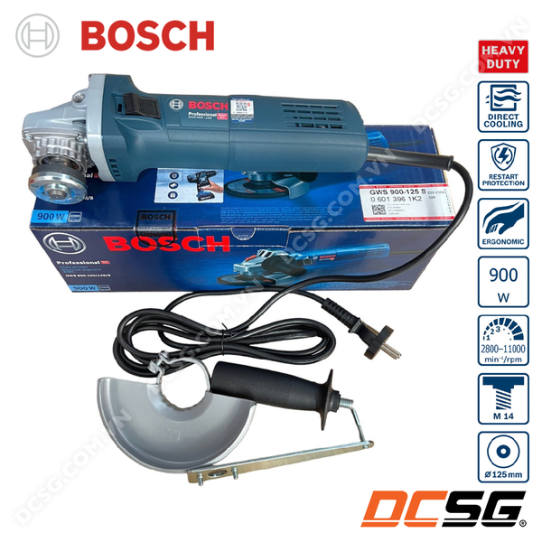 Máy mài góc 125mm có điều chỉnh tốc độ Bosch GWS 900-125 S