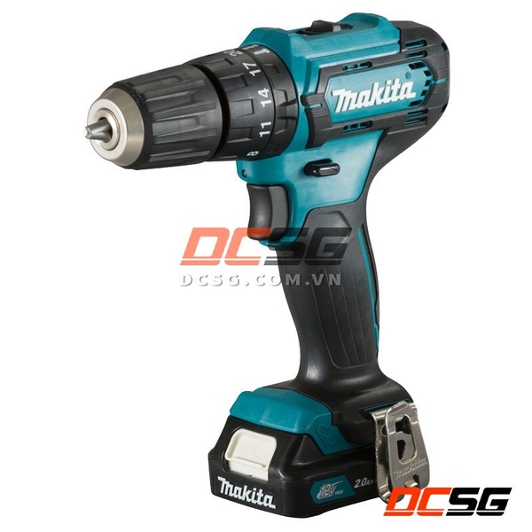 Máy khoan búa và vặn vít dùng pin (12v max) Makita HP333DSAE