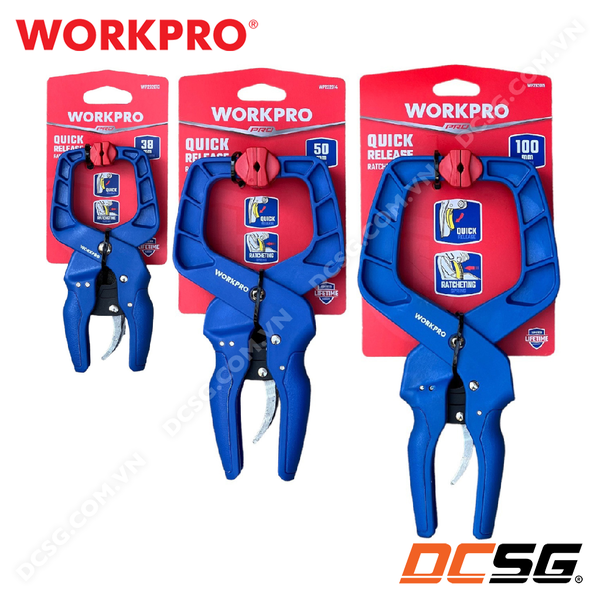 Kẹp nhanh bằng nhựa Nylon cao cấp WORKPRO