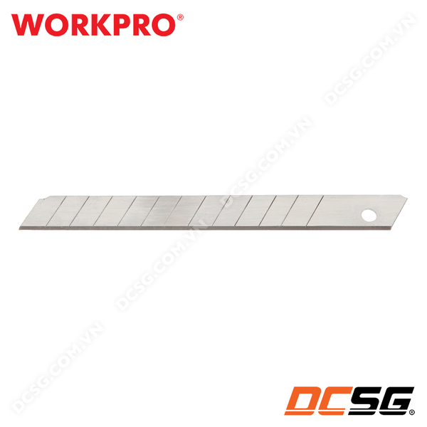 Dao rọc giấy bằng nhôm, chiều rộng lưỡi dao 9mm Workpro