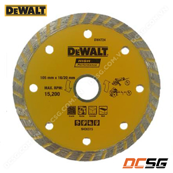 Lưỡi cắt gạch DeWALT DW4724