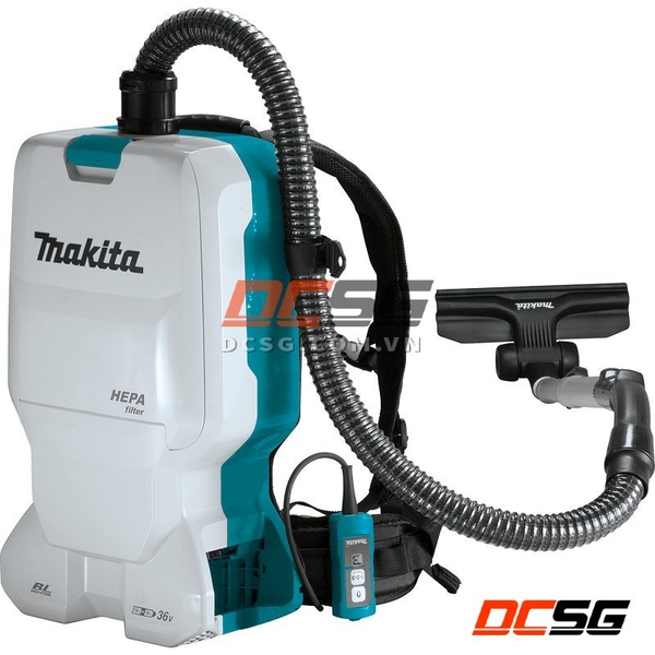 Máy hút bụi đeo vai dùng pin (hepa/bl)(18vx2) Makita DVC660Z