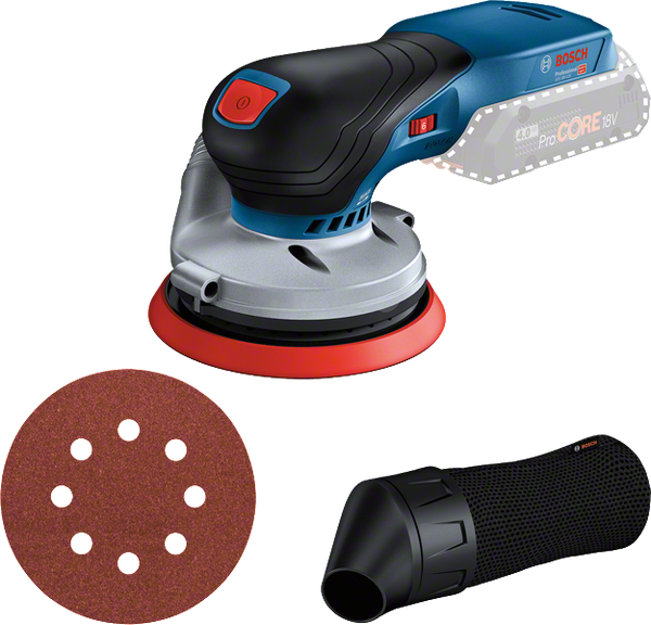 Máy chà nhám rung tròn dùng pin Bosch GEX 18V-125
