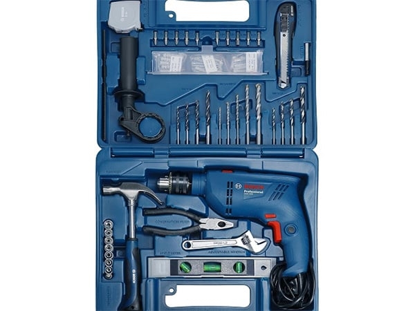 Máy khoan động lực 600W Bosch GSB 600 Set (100 món) Bosch 06011A03K1