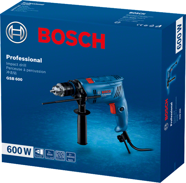 Máy khoan động lực GSB 600 Bosch 06011A03K0