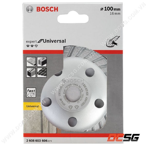 Đĩa bào bê tông 100x16mm Expert for Universal Bosch 2608603606