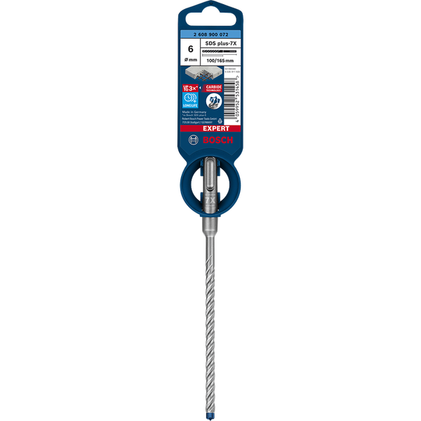 Mũi khoan bê tông hợp kim 4 cạnh SDS Plus-7X Bosch