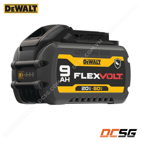 Pin 20V/60V-9.0Ah XR Li-on kháng dầu DeWALT DCB609G-B1