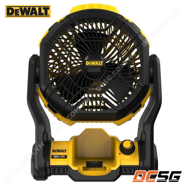 Quạt bàn pin 20V DeWALT DCE512N-KR (chưa Pin & Sạc)
