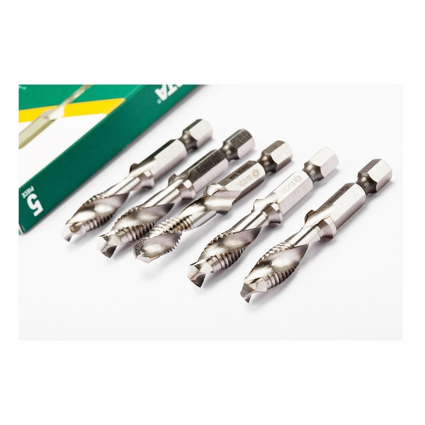 Bộ 5 mũi khoan taro tạo ren SATA 50804