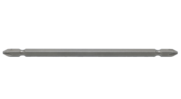 Mũi vít ba ke 2 đầu (6.35mm) bằng thép S2 PH2PH2 x 150mm Brosco - BR2PH2C635150 (vỉ 10 cái)