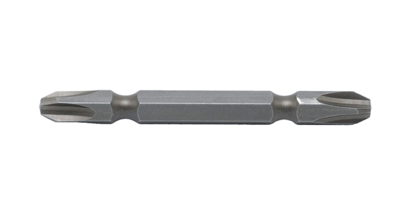 Mũi vít ba ke 2 đầu (6.35mm) bằng thép S2 PH2PH2 x 150mm Brosco - BR2PH2C635150 (vỉ 10 cái)