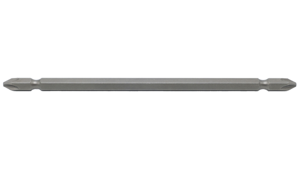 Mũi vít ba ke 2 đầu (6.35mm) bằng thép S2 PH2PH2 x 150mm Brosco - BR2PH2C635150 (vỉ 10 cái)