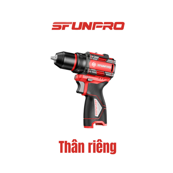 Máy Khoan Dùng Pin 16V/2.0Ah 10mm 3 Chức Năng SFUNPRO DR10A