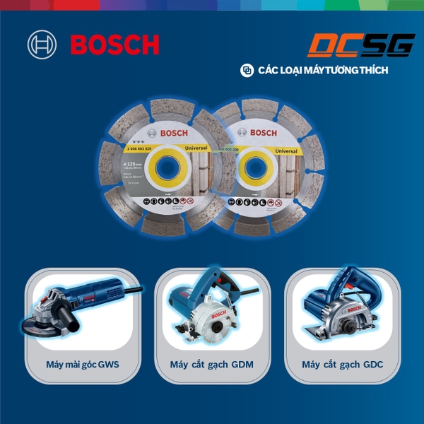 Đĩa cắt kim cương Best for Universal 125-150mm Bosch