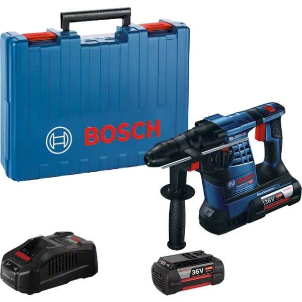 Máy khoan búa kiểu xoay dùng pin với mũi SDS plus Bosch GBH 36 V-LI Plus