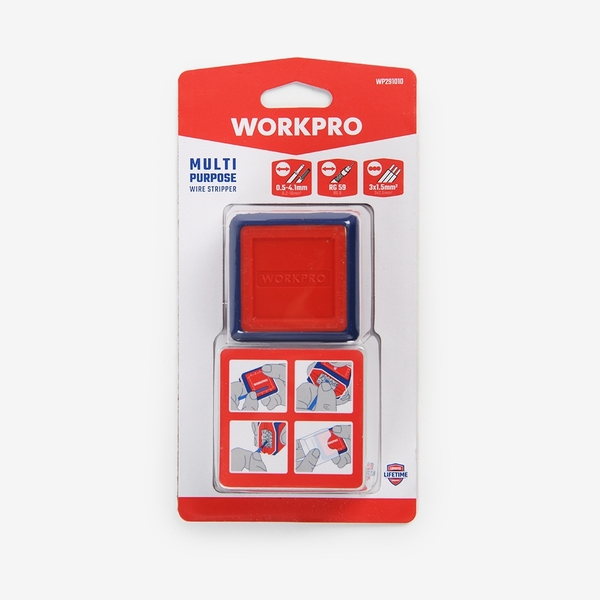 Kiềm tuốt dây đa năng 4x5cm Workpro WP291010