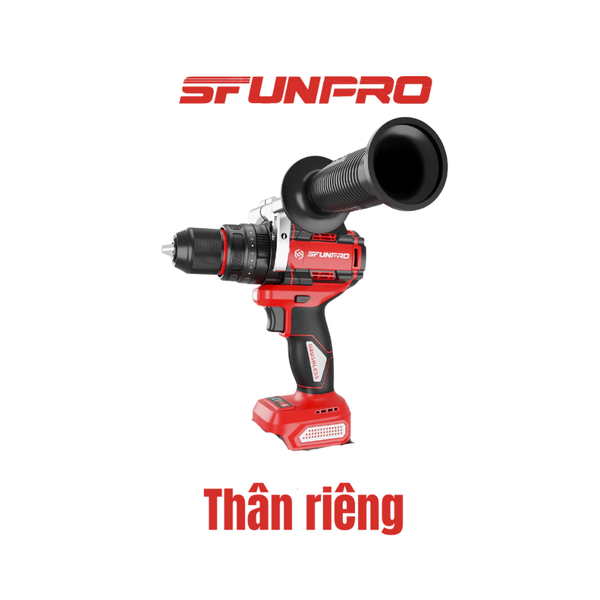 Máy Khoan Dùng Pin 20V/4.0Ah 13mm 3 Chức Năng  SFUNPRO DCD13A