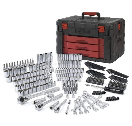 Bộ công cụ cơ khí các loại có hộp đựng (1 set = 320 cái) Workpro WP003055