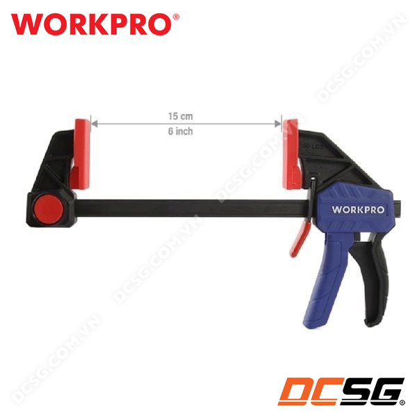 Dụng cụ kẹp gỗ nhanh cầm 1 tay WORKPRO