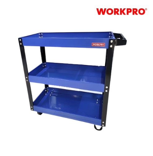 Kệ 3 tầng, bằng kim loại dùng đựng dụng cụ Workpro WP285001