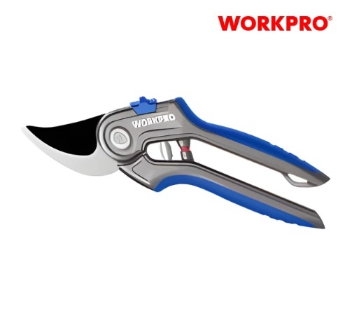 Kéo cắt tỉa cành, tay cầm hợp kim, lưỡi dao SK5, 8 inches Workpro WP332012
