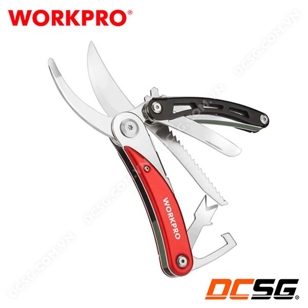 Kéo làm vườn đa năng 4 trong 1 Workpro WP382005