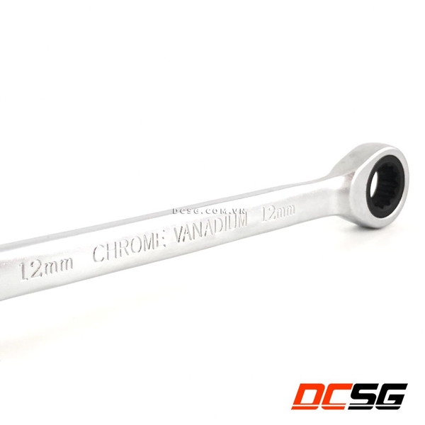 Cờ lê kết hợp 2 đầu vòng loại sâu và miệng 8mm bằng thép CrV Kendo-15208
