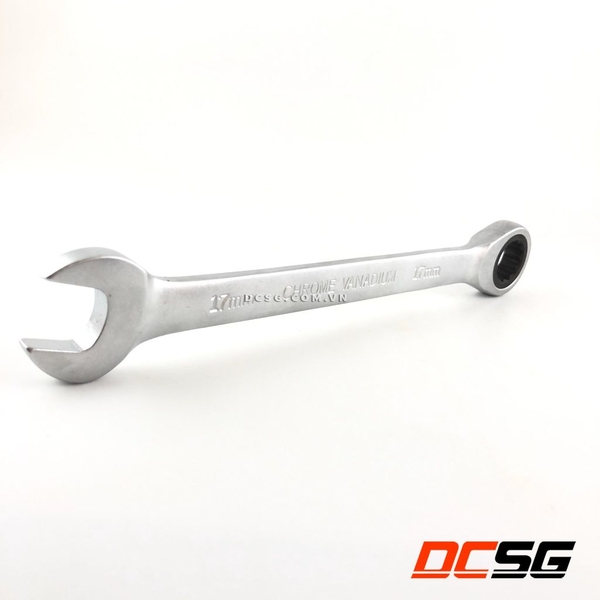 Cờ lê kết hợp 2 đầu vòng loại sâu và miệng 13mm bằng thép CrV Kendo-15213