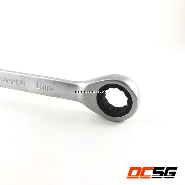 Cờ lê kết hợp 2 đầu vòng loại sâu và miệng 13mm bằng thép CrV Kendo-15213