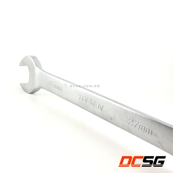 Cờ lê kết hợp 2 đầu vòng loại sâu và miệng 23mm bằng thép CrV Kendo-15223