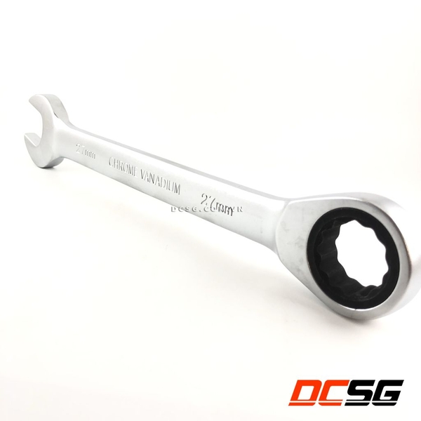 Cờ lê kết hợp 2 đầu vòng loại sâu và miệng 23mm bằng thép CrV Kendo-15223