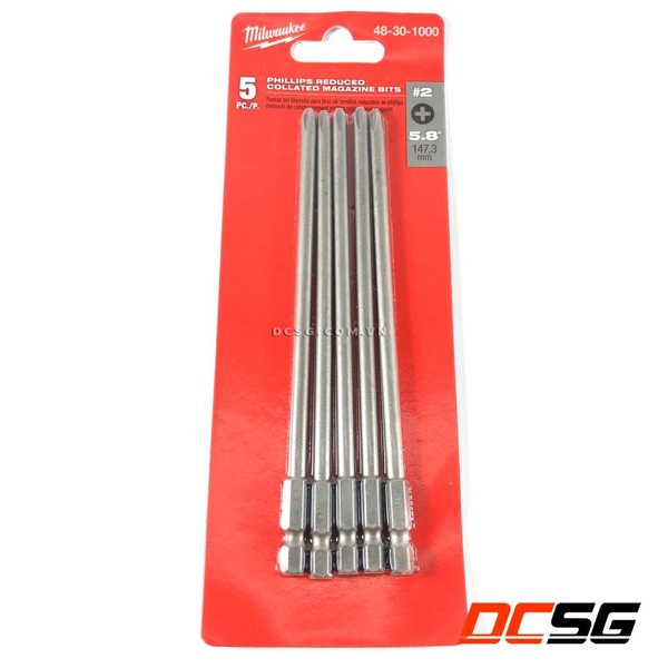 Mũi vít suông PH2x147.3mm Milwaukee 48-30-1000 (1 mũi)