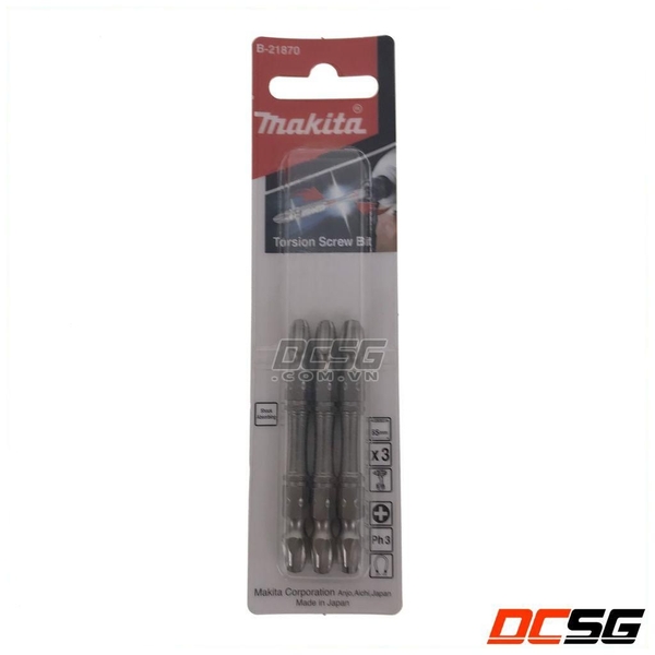 Mũi vít 2 đầu PH3x65mm Makita B-21870