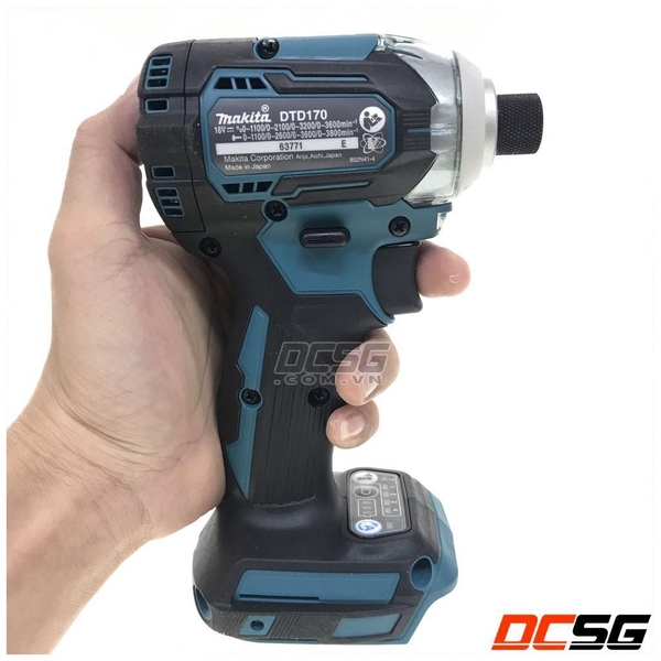 Máy vặn vít 175N.m dùng pin 18V Makita DTD170Z (không pin sạc)