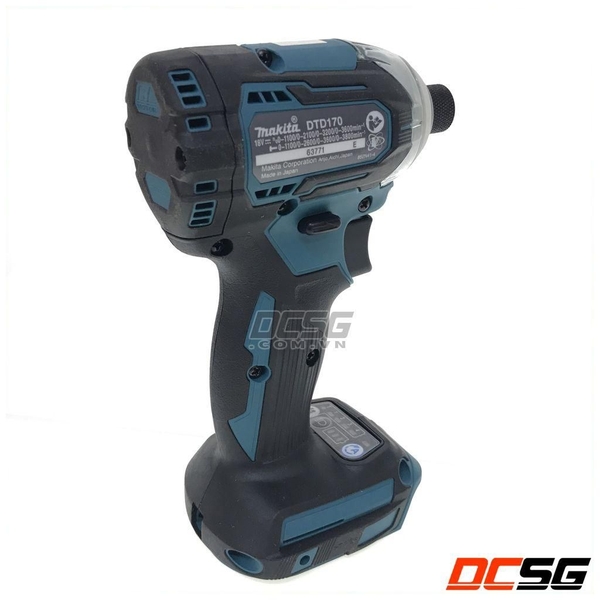 Máy vặn vít 175N.m dùng pin 18V Makita DTD170Z (không pin sạc)