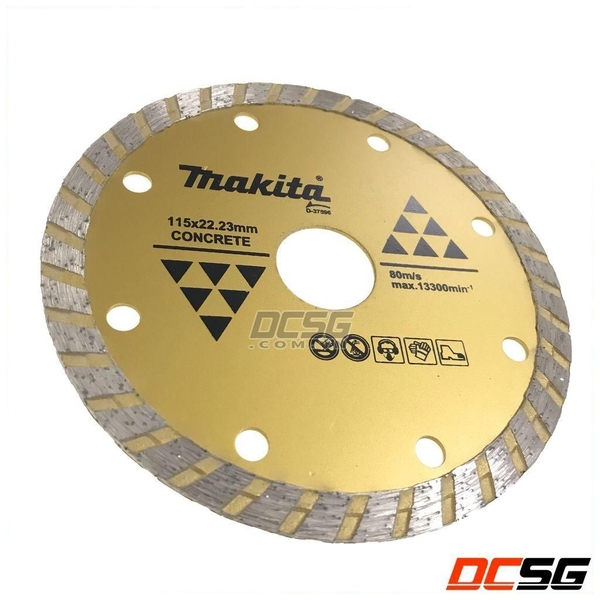 Lưỡi cắt kim cương phân đoạn 22.23x115mm Makita D-37596