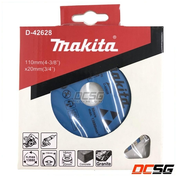 Lưỡi cắt gạch Makita D-42628