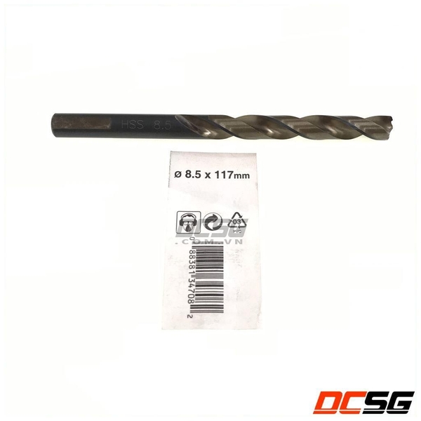 Mũi khoan kim loại 8.5x117mm Hss Mforce Makita D-29745