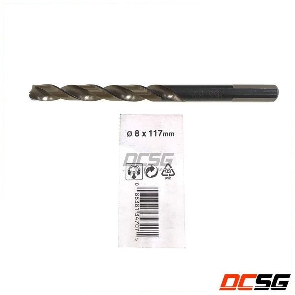 Mũi khoan Inox 8.0x117mm Hss Mforce Makita D-29739