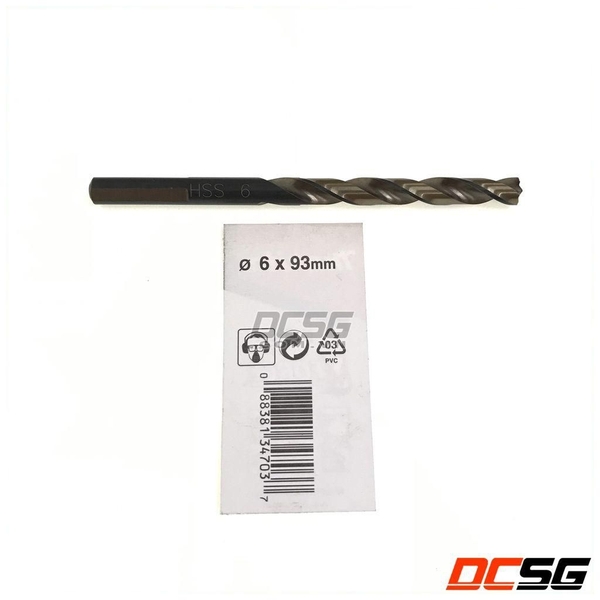 Mũi khoan Inox 6.0x93mm Hss Mforce Makita D-29692