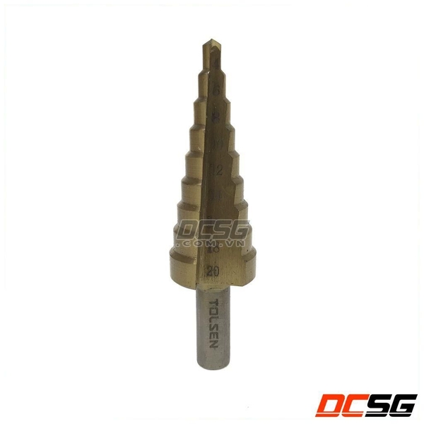 Mũi khoan bậc 4.0-20mm Tolsen HSS 75872