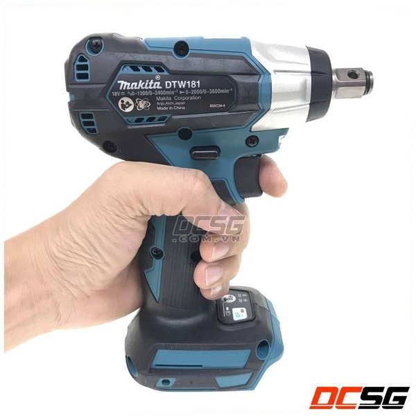 Máy siết bu lông 12.7mm dùng pin 18V Makita DTW181Z (Không pin sạc)