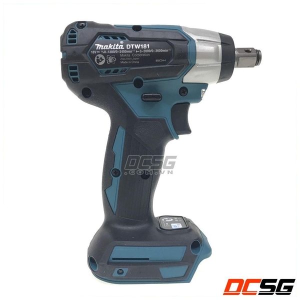 Máy siết bu lông 12.7mm dùng pin 18V Makita DTW181Z (Không pin sạc)